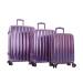 Heys Astro 3-Piece Purple Luggage Bags Set with Built-In TSA Locks (30-Inch, 26-Inch, and 21-Inch)