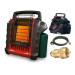 Mr. Heater MH9X 4-9000 BTU Portable Buddy Heater Deluxe Travel Bundle w/ Buddy Bag, 10Ft Hose & Adapter