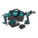 Makita 18V LXT Lithium-Ion 5.0Ah Brushless Cordless 2-Piece Combo Kit with Hammers Driver-Drill