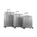 Heys Xtrak 3-Piece Silver Expandable Luggage Set (30-Inch, 26-Inch, and 21-Inch)
