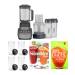 Cuisinart Velocity Ultra Blender/Food Processor with Travel Cups and Recipe Books Bundle