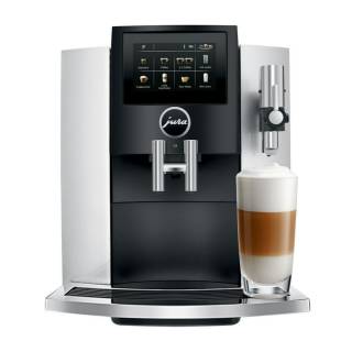Jura S8 64 oz Water Capacity Automatic Coffee Machine (Moonlight Silver, Certified Refurbished)