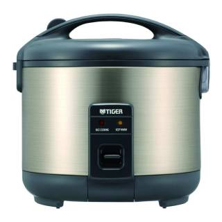Tiger JNP-S10U 5.5 Cup Capacity Simple Rice Cooker with Spatula and Measuring Cup