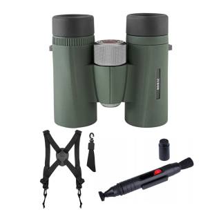 Kowa 10x32 BDII-XD Prominar Roof Prism Binoculars with Harness and Lens Pen