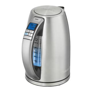 Cuisinart PerfecTemp 1.7-Liter LCD Stainless Steel Cordless Programmable Kettle with Six Presets