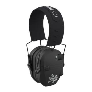 Walkers Razor Slim Electric Earmuffs with Composite Housing and Built-In Speakers (Let Freedom Ring)