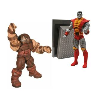 Diamond Select Toys Marvel Select: Juggernaut Vs. Colossus - Action Figures