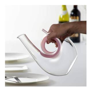 Riedel Curly Decanter (Pink)