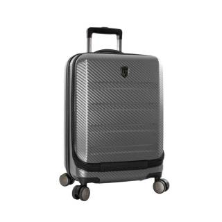 Hey’s America EZ Access 2.0 21-Inch Carry-On Luggage with Patented Front Access Design (Gunmetal)