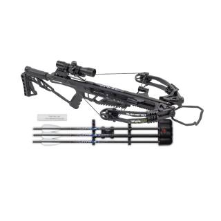 Killer Instinct Rival 410 Agile and Silent Crossbow Package with Dead Silent Limb (Black)