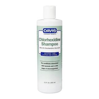 Davis Manufacturing Chlorhexidine Gluconate Liquid Pet Shampoo with Soothing Benefits (12 Ounces)