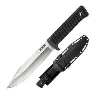 Cold Steel SRK 6-Inch Clip-Point VG-10 San Mai Blade 4-3/4-Inch Kray-Ex Handle Fixed Knife