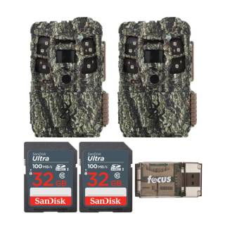 Browning Defender Pro Scout MAX Trail Camera with Memory Card and Card Reader (2-Pack)