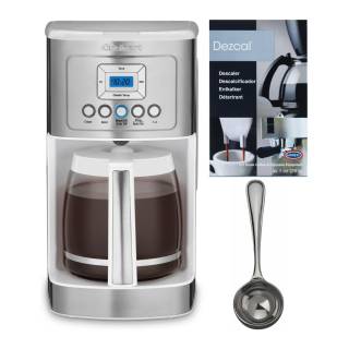 Cuisinart PerfecTemp 14-Cup Programmable Coffeemaker w/ Descaling Powder Bundle