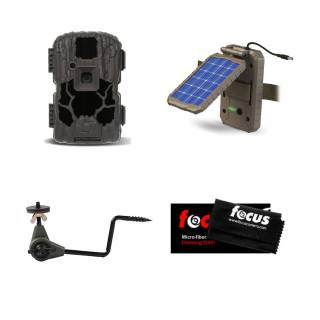 Stealth Cam Prevue PXV26 26MP Trail Camera Bundle with Solar Battery and Tree Mount