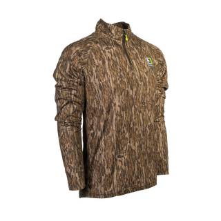 Element Drive Series Quarter Men’s Zip Shirt with Polygiene Odor Crunch (Mossy Oak, X-Large)