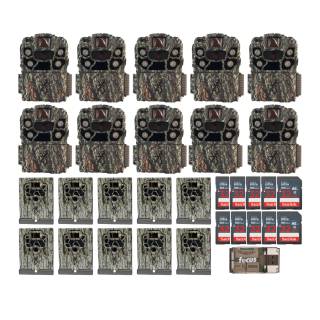 Browning Strike Force Full HD Trail Camera with Security Box and 32 GB Memory Card (10-Pack) Bundle