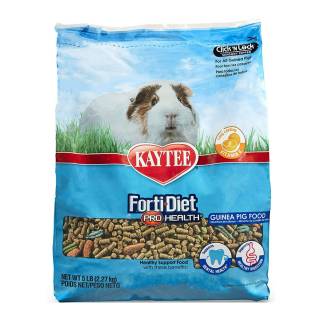 Kaytee Forti-Diet 5 lb Pro Health Food with Prebiotics and Probiotics for Guinea Pigs