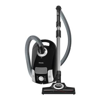 Miele Compact C1 Turbo Team PowerLine 1200W Adjustable Height Canister Vacuum Cleaner (Black)