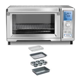 Cuisinart Chef's Convection Toaster Oven with 4-Piece Non-Stick Toaster Oven Bakeware Set
