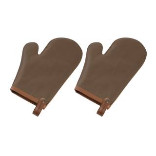 Cuisipro Combekk Leather Dutch Oven Glove (Rust) Set of 2