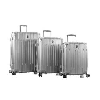 Heys Xtrak 3-Piece Silver Expandable Luggage Set (30-Inch, 26-Inch, and 21-Inch)