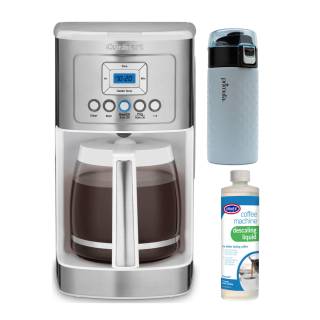 Cuisinart DCC3200W PerfecTemp 14-Cup Programmable Coffeemaker w/ Tumbler Bundle