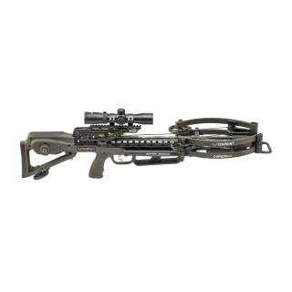 TenPoint Viper S1 430 FPS Crossbow with ACUslide Rangemaster 100 Scope (Moss Green)