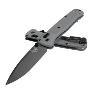 Benchmade 535BK-08 Bugout 3.24-Inch Drop-Point Steel Blade Storm Gray Grivory Handle Folding Knife
