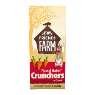 SupremePetfoods 4.2-Ounces Russel Rabbit Carrot Crunchers Treat for Training and Bonding Purposes