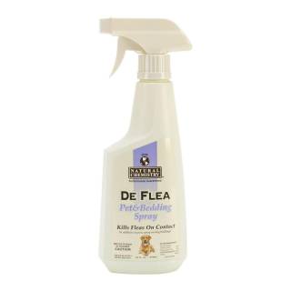 Natural Chemistry De Flea 16.9 Fl. Oz Flea, Lice, and Tick Removal Pet and Bedding Spray for Dogs