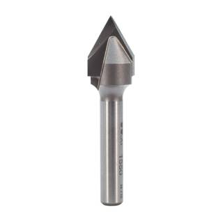 Whiteside Router Bits 60-Degree V-Groove Router Bit with 1/4-Inch Shank