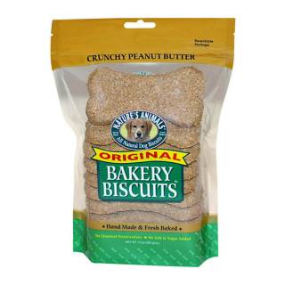 Nature's Animals 10-Count 13 Oz Peanut Butter Flavor Original Handmade Bakery Biscuits