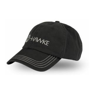 Hawke Black & Grey Distressed Hat