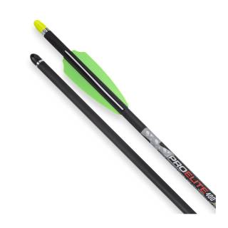 TenPoint Non-Lighted Pro Elite 400 20-Inch Long 0.03-Inch Straight Carbon Crossbow Arrows (3-Pack)