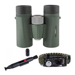Kowa 8x32 BDII-XD Binoculars with Lens Pen and Survival Bracelet