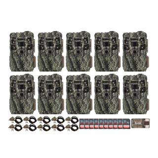 Browning Defender Pro Scout MAX Trail Camera Security Bundle (10-Pack)