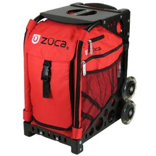 Zuca Sport Chili Insert Bag (Red) with Black Frame