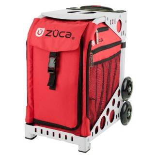 Zuca Sport Insert Bag, Chili(Red) with Sport Frame White