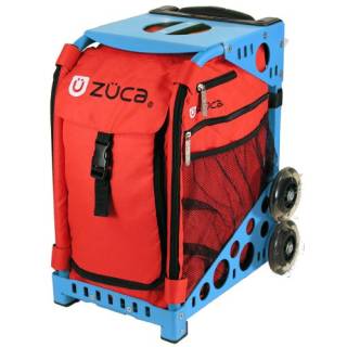 Zuca Sport Insert Bag, Chili (Red) with Sport Frame Blue