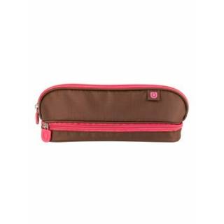ZUCA Pencil Case (Brown/Pink)