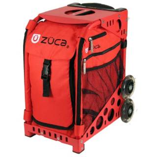 Zuca Sport Insert Bag, Chili(Red) with Sport Frame Red