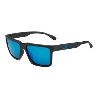 Bolle Frank 57mm Wayfarer HD Polarized Sunglasses (Matte Black)