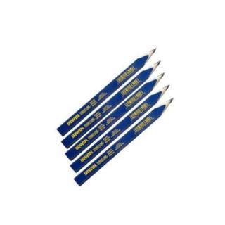 Irwin Tools Strait-Line 66400 6-Piece Medium-Lead Carpenter's Pencil Set