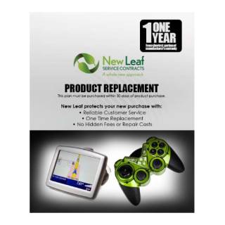 New Leaf 1-Year Product Replacement Service Plan for Products Retailing Under $400