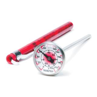 Norpro Instant Read Thermometer - Red