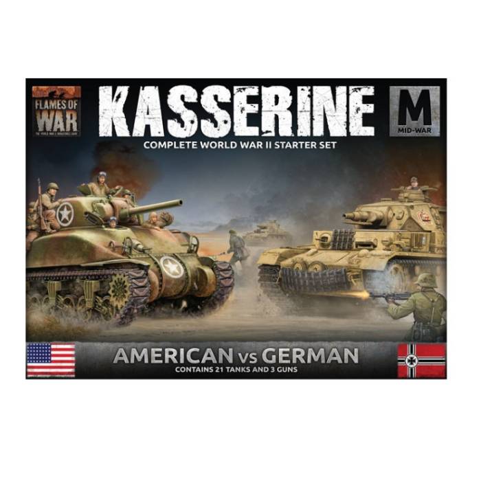 Flames of War Desert Starter Set - Kasserine (US vs Germany)