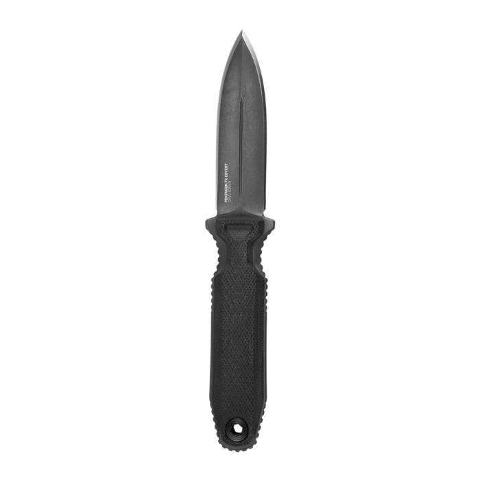 SOG Pentagon FX Covert 3.41-Inch Spear-Point Straight Edge Blade G10 Handle Fixed Blade Knife