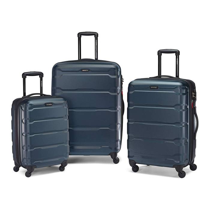 Samsonite OMNI PC NEST (SP20/24/28) Suitcases- Teal