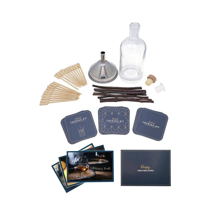 Charcoal Companion Smoked Cocktail Kit and Recipe Cards